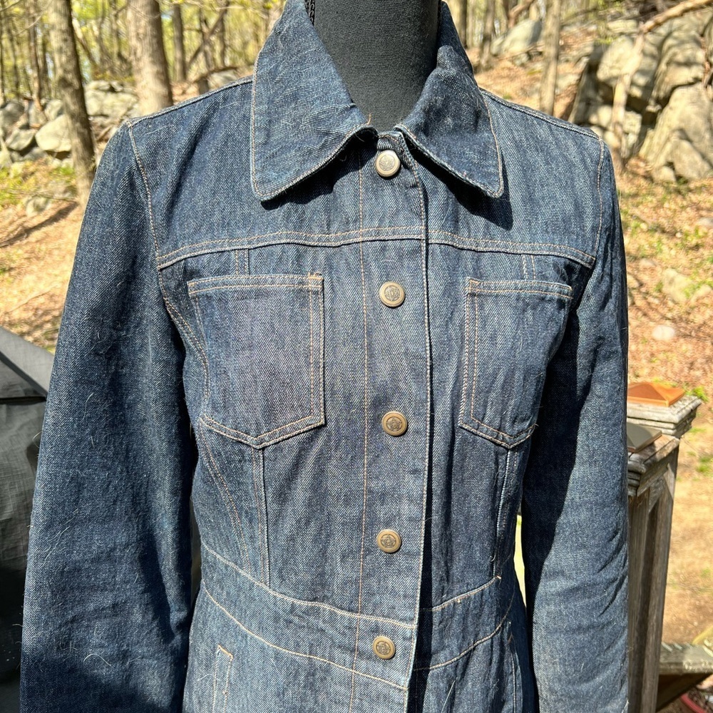 Nine West Denim Jacket with Quilted Lining - Picture 2 of 8